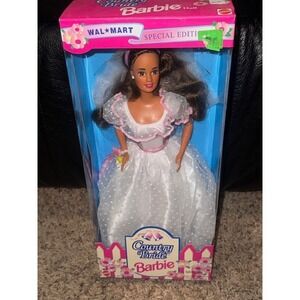 Vintage Country Bride Barbie Doll Special Edition Wal Mart Exclusive New In Box